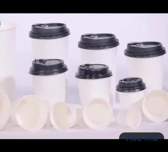 Recycled Compostable Single Wall Kraft Paper Cups 8oz 12oz 16oz Disposable Coffee Drink Cups