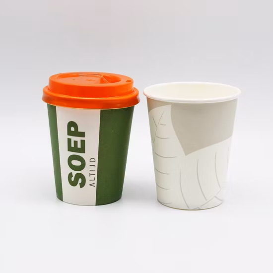 High Quality Cheap Custom Logo Printed Disposable Coffee Paper Cup