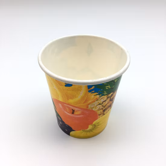 Chinese Factory Manufacturer Custom Printed Cold Tea Coffee Cartons Disposable Paper Cups