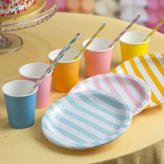 Biodegradable and Compostable PLA Coated Bamboo Printed Paper Hot Cup