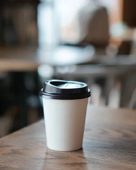 Coated Compostable Ripple Double Single Wall Disposable Hot Coffee Tea Paper Cups